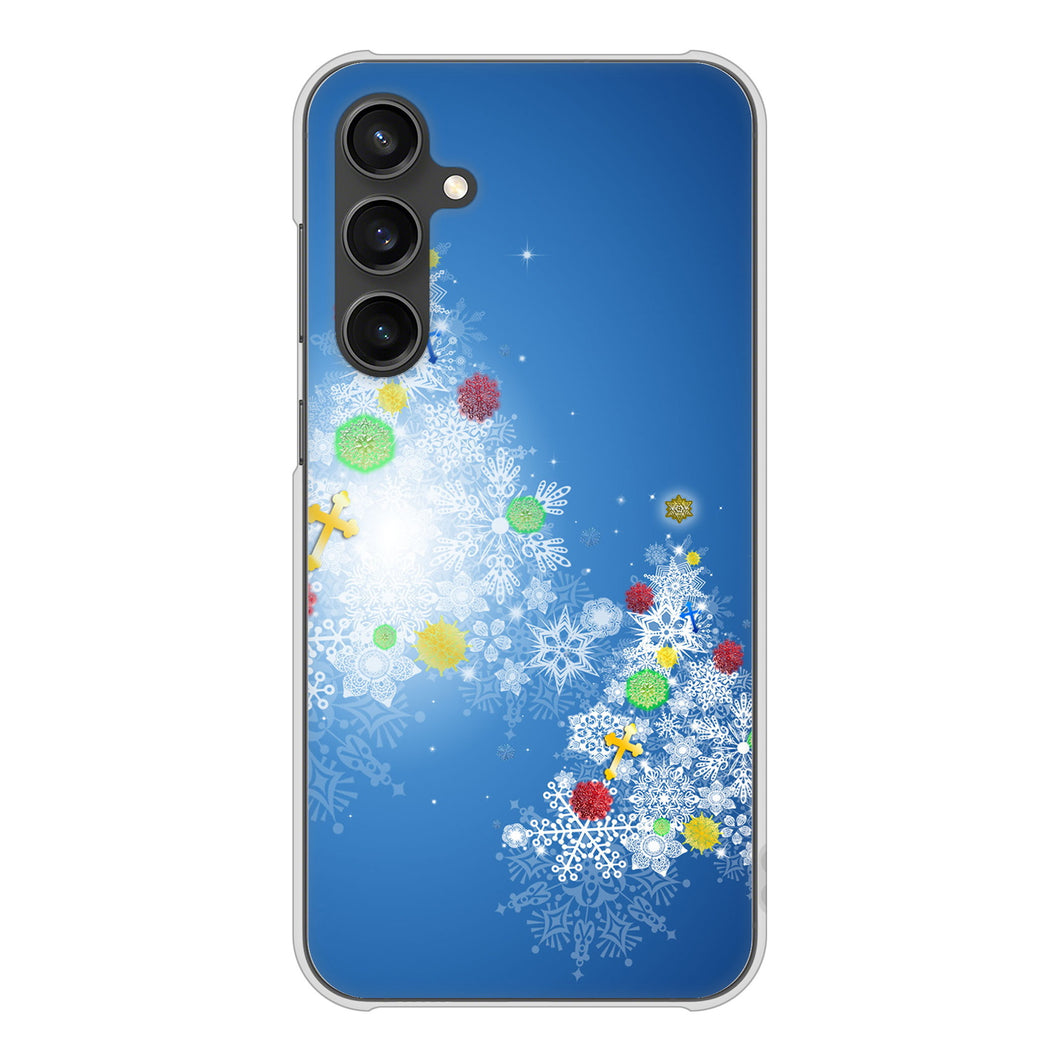 Galaxy S23 FE SCG24 au 高画質仕上げ 背面印刷 ハードケースクリスマス