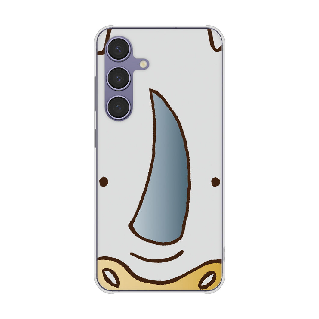 Galaxy S24 SCG25 au 高画質仕上げ 背面印刷 ハードケースドアップアニマル