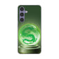 Galaxy S24 SCG25 au 高画質仕上げ 背面印刷 ハードケース 【439 水晶に浮かぶ龍】