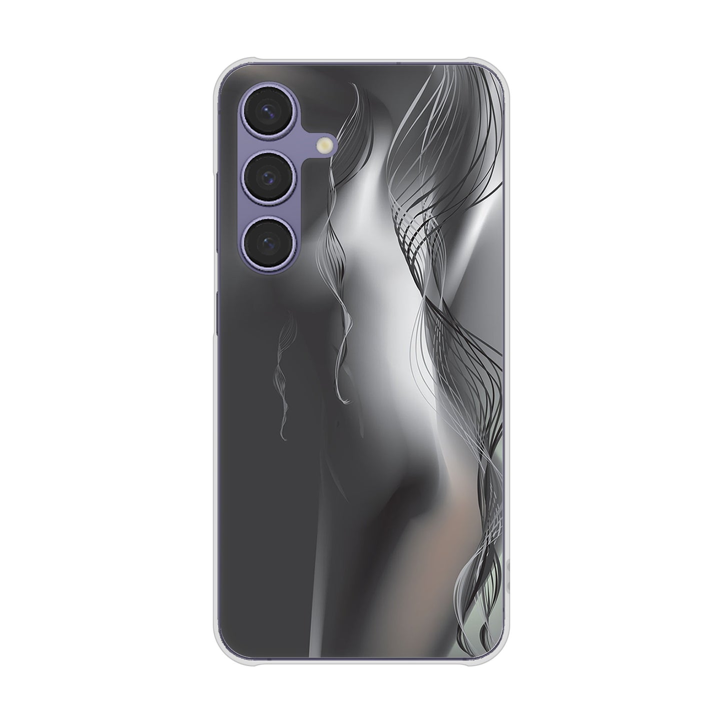 Galaxy S24 SCG25 au 高画質仕上げ 背面印刷 ハードケース 【566 ボディウォール】