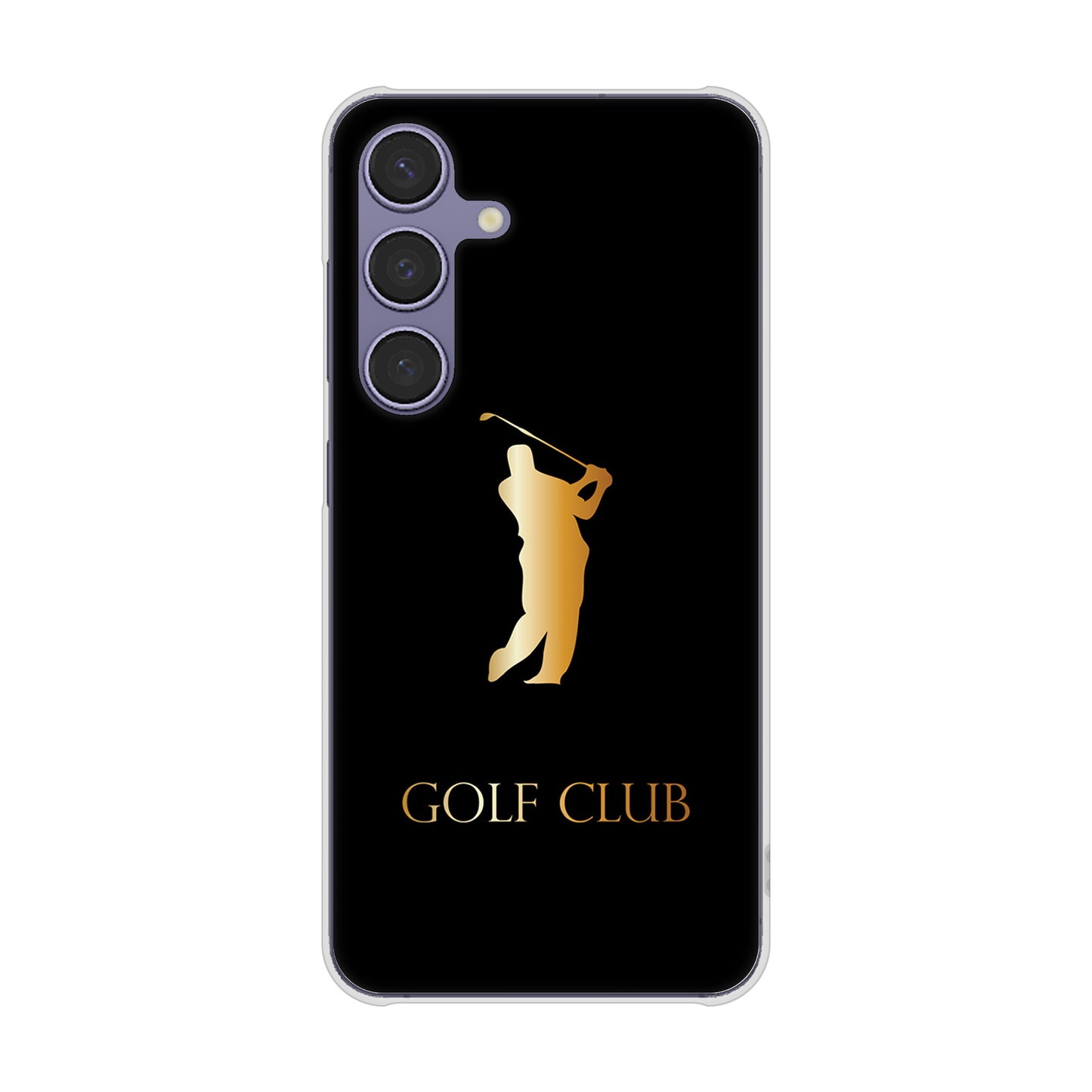Galaxy S24 SCG25 au 高画質仕上げ 背面印刷 ハードケース 【610 GOLFCLUB】