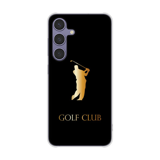 Galaxy S24 SCG25 au 高画質仕上げ 背面印刷 ハードケース 【610 GOLFCLUB】