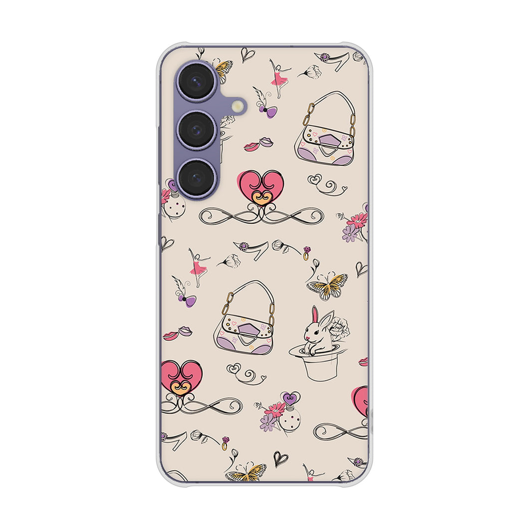 Galaxy S24 SCG25 au 高画質仕上げ 背面印刷 ハードケースマルチスタイル