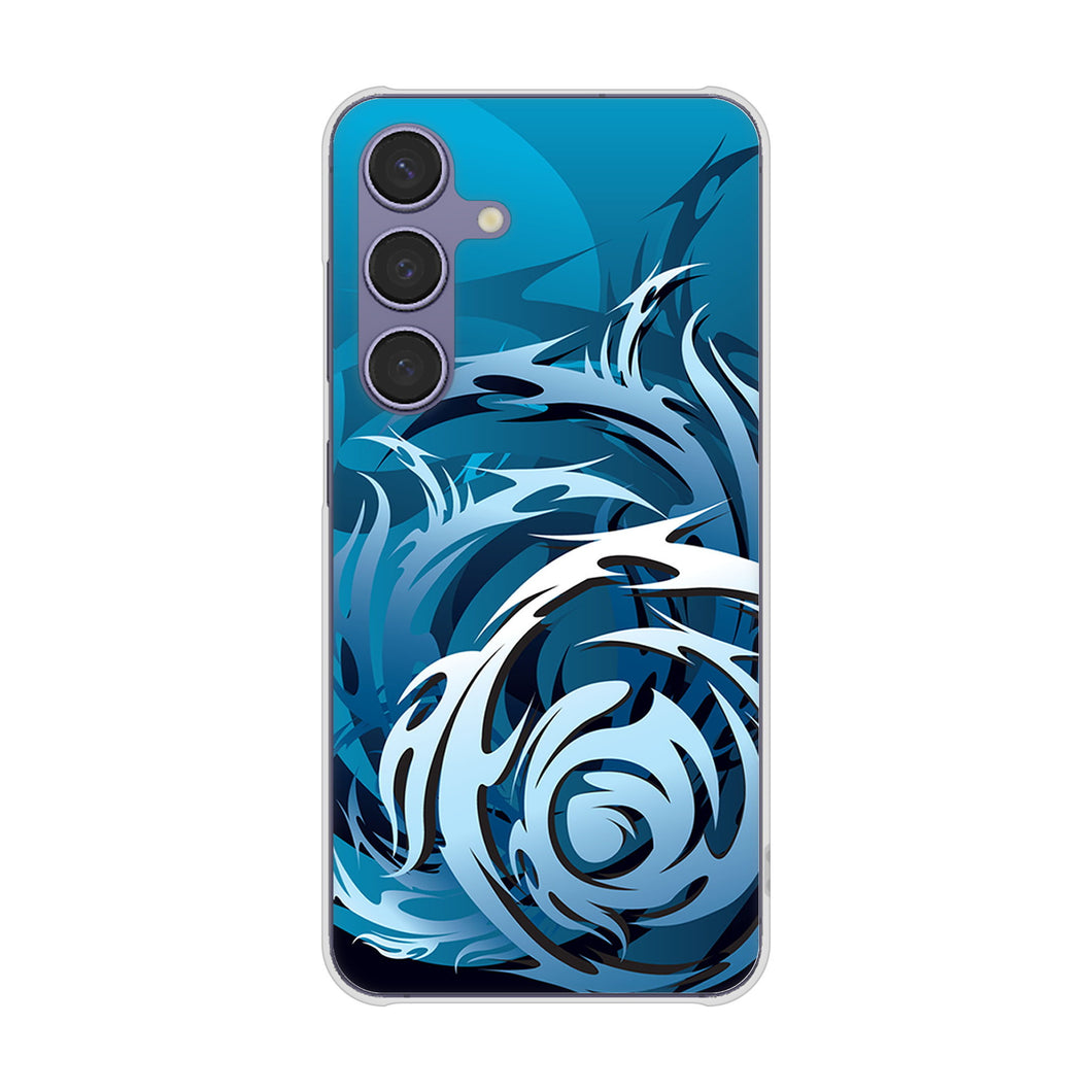 Galaxy S24 SCG25 au 高画質仕上げ 背面印刷 ハードケース 【731 ドラゴンサークル】