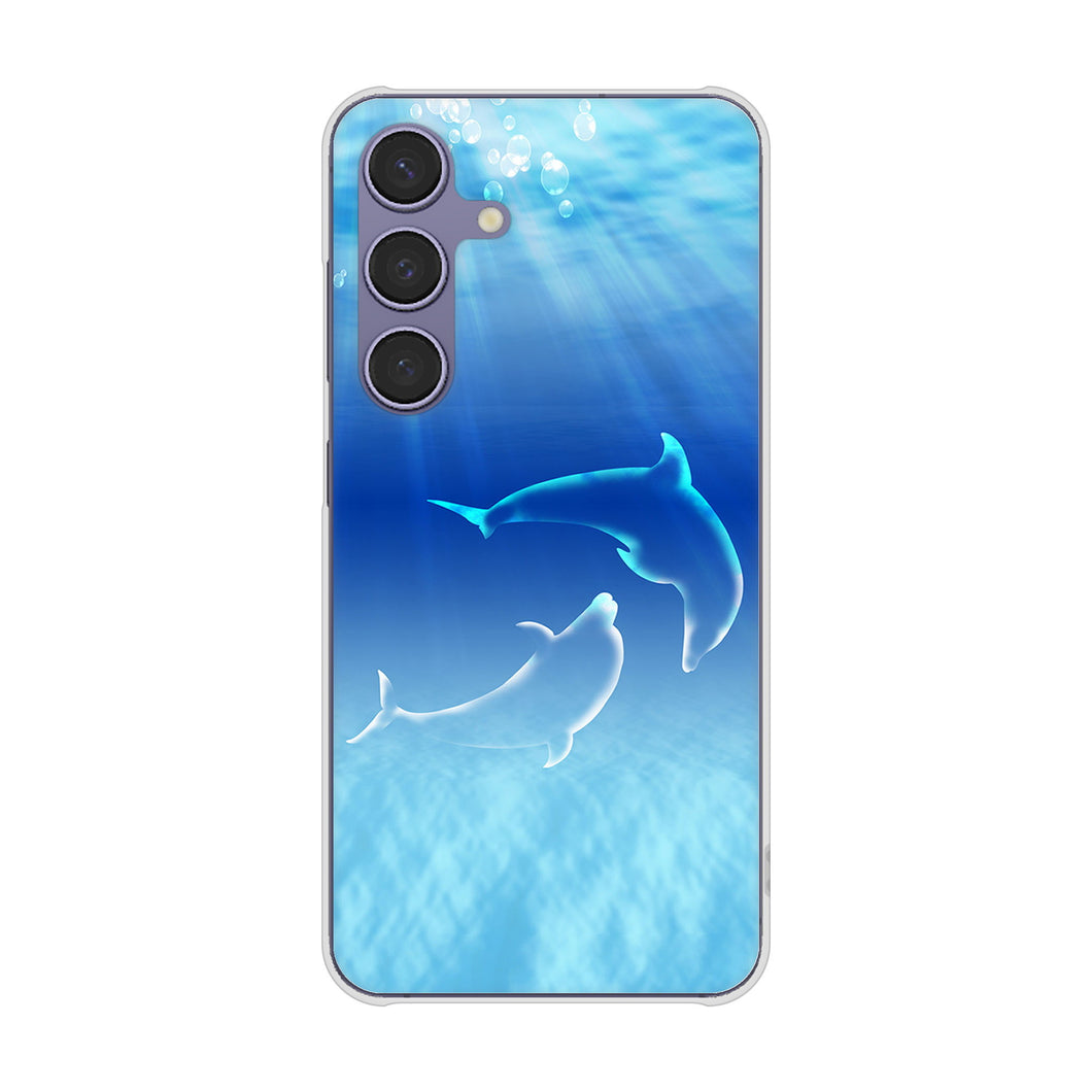 Galaxy S24 SCG25 au 高画質仕上げ 背面印刷 ハードケース海の守り神