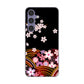 Galaxy S24 SCG25 au 高画質仕上げ 背面印刷 ハードケース 【1237 和柄＆筆文字・夜桜の宴】