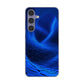 Galaxy S24 SCG25 au 高画質仕上げ 背面印刷 ハードケース 【1302 ワープブルー】