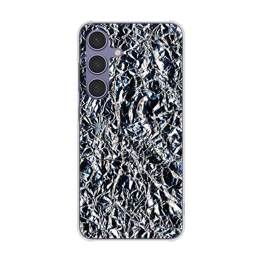 Galaxy S24 SCG25 au 高画質仕上げ 背面印刷 ハードケース 【EK835 スタイリッシュアルミシルバー】