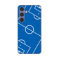 Galaxy S24 SCG25 au 高画質仕上げ 背面印刷 ハードケース 【IB922 SOCCER_ピッチ】