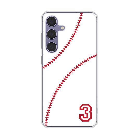 Galaxy S24 SCG25 au 高画質仕上げ 背面印刷 ハードケースbaseball