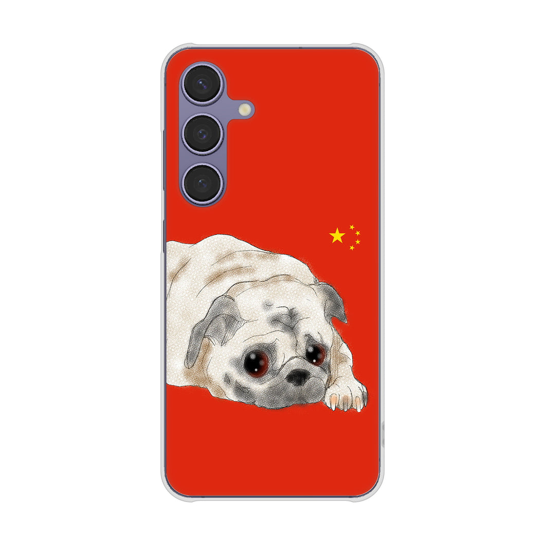 Galaxy S24 SCG25 au 高画質仕上げ 背面印刷 ハードケースパグ