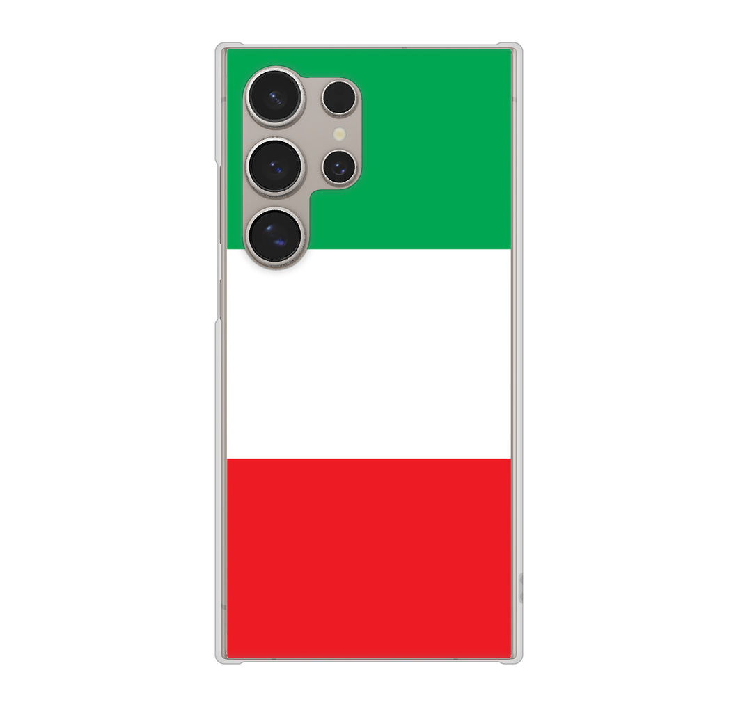 Galaxy S24 Ultra SCG26 au 高画質仕上げ 背面印刷 ハードケース国旗