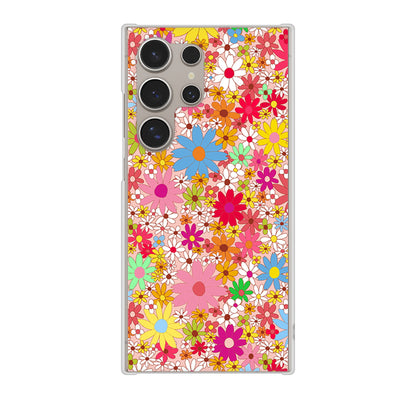 Galaxy S24 Ultra SCG26 au 高画質仕上げ 背面印刷 ハードケースリバティプリント