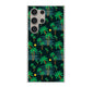 Galaxy S24 Ultra SCG26 au 高画質仕上げ 背面印刷 ハードケース 【1315 月夜とヤシ】