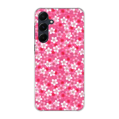 Galaxy A55 5G SCG27 au 高画質仕上げ 背面印刷 ハードケースリバティプリント