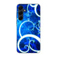 Galaxy A55 5G SCG27 au 高画質仕上げ 背面印刷 ハードケース 【EK850 神秘の草】