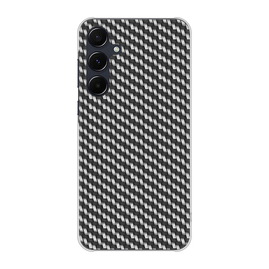 Galaxy A55 5G SCG27 au 高画質仕上げ 背面印刷 ハードケースカーボン