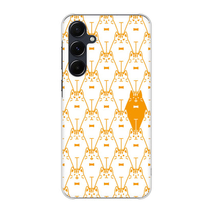 Galaxy A55 5G SCG27 au 高画質仕上げ 背面印刷 ハードケースパターンアニマル