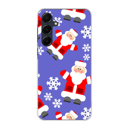 Galaxy A55 5G SCG27 au 高画質仕上げ 背面印刷 ハードケースクリスマス