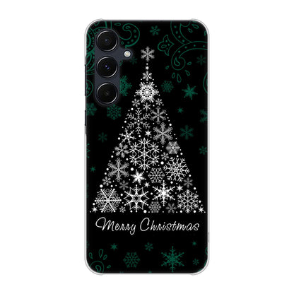Galaxy A55 5G SCG27 au 高画質仕上げ 背面印刷 ハードケースクリスマス