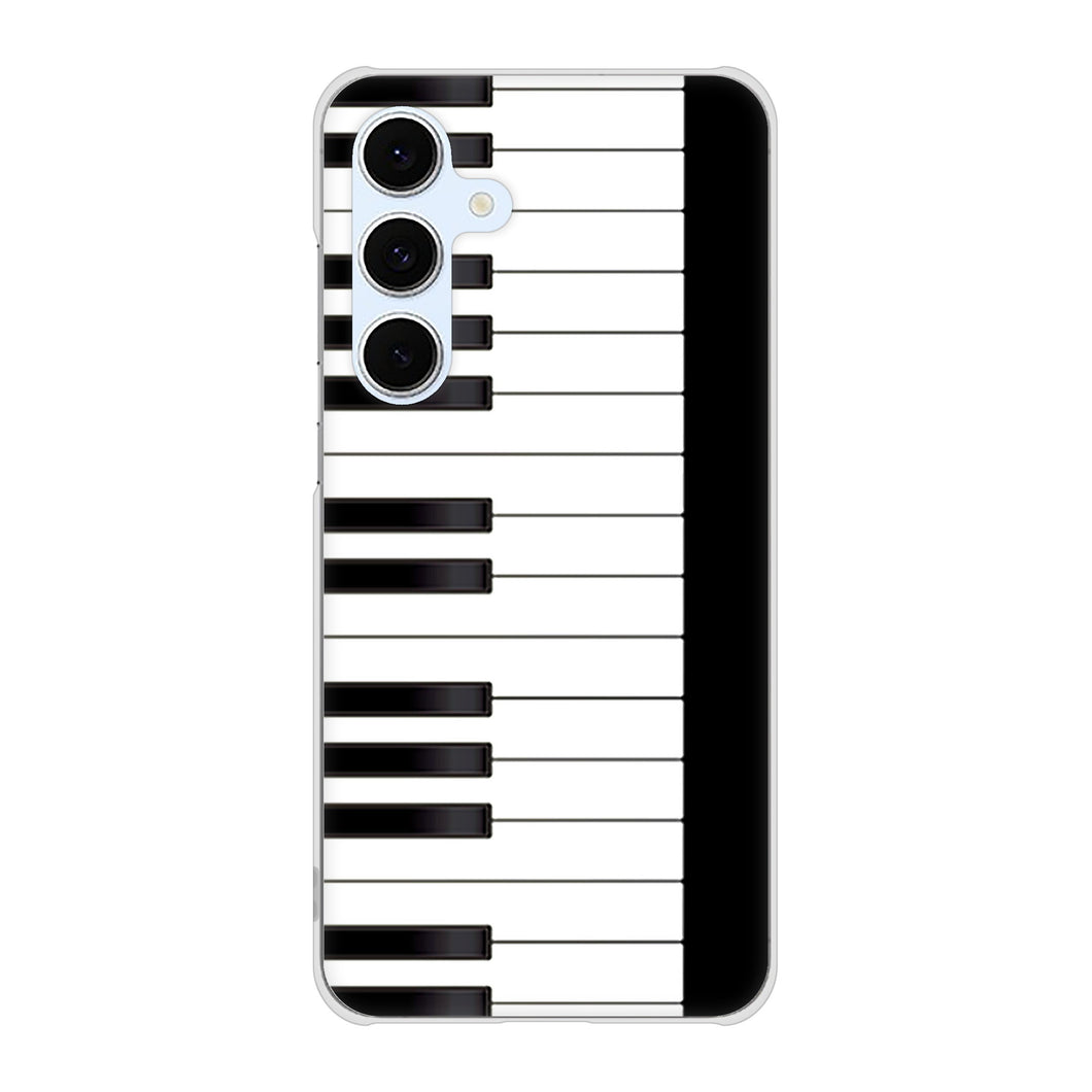 Galaxy S24 FE SCG30 au 高画質仕上げ 背面印刷 ハードケースピアノ