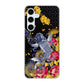 Galaxy S24 FE SCG30 au 高画質仕上げ 背面印刷 ハードケース鯉