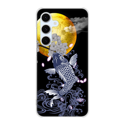 Galaxy S24 FE SCG30 au 高画質仕上げ 背面印刷 ハードケース鯉