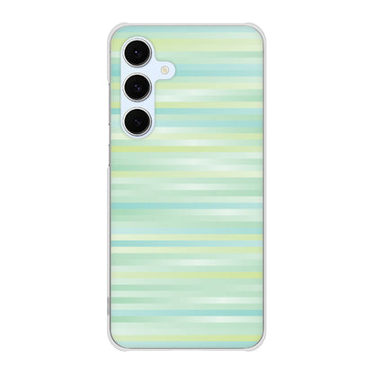 Galaxy S24 FE SCG30 au 高画質仕上げ 背面印刷 ハードケースグラデーションボーダー