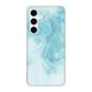 Galaxy S24 FE SCG30 au 高画質仕上げ 背面印刷 ハードケース大理石BK