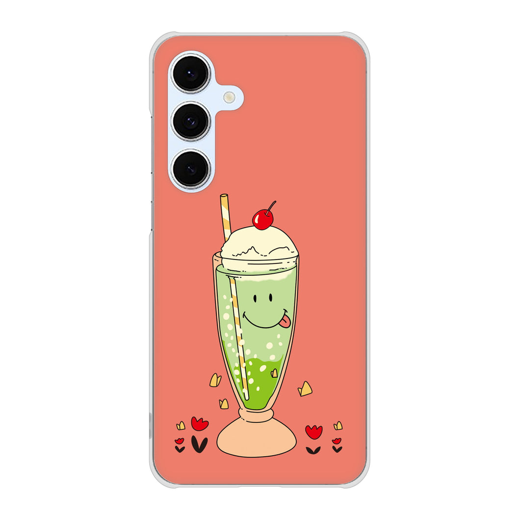 Galaxy S24 FE SCG30 au 高画質仕上げ 背面印刷 ハードケーススイーツイラスト