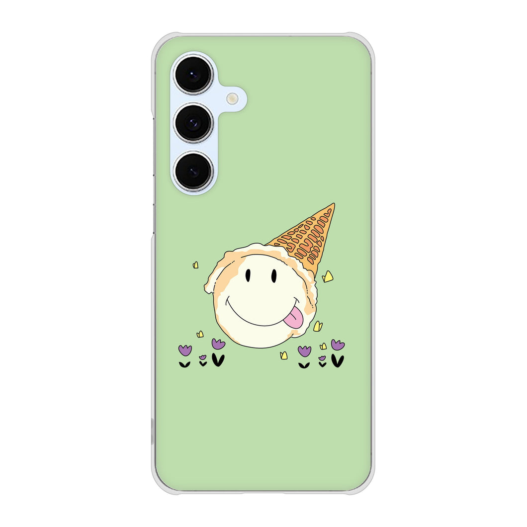 Galaxy S24 FE SCG30 au 高画質仕上げ 背面印刷 ハードケーススイーツイラスト