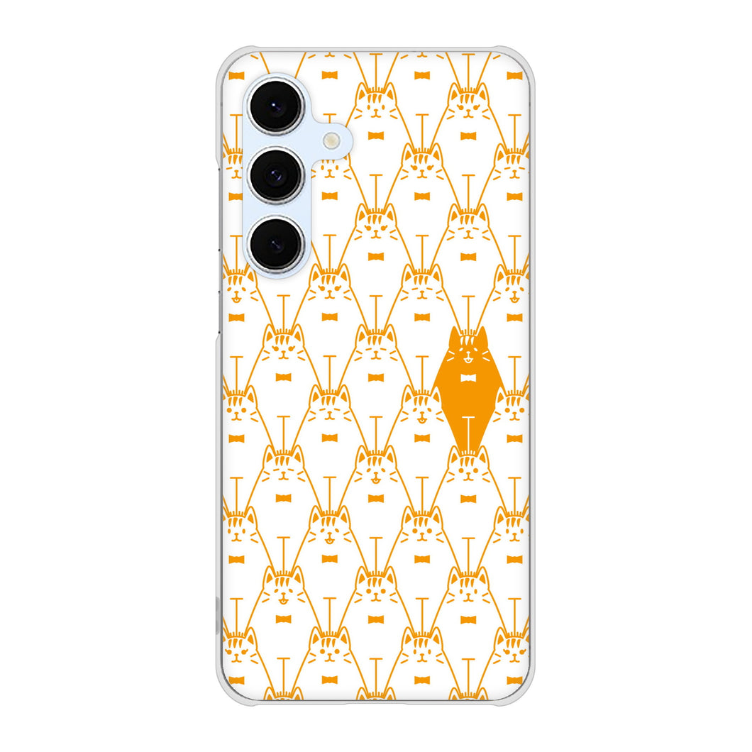 Galaxy S24 FE SCG30 au 高画質仕上げ 背面印刷 ハードケースパターンアニマル