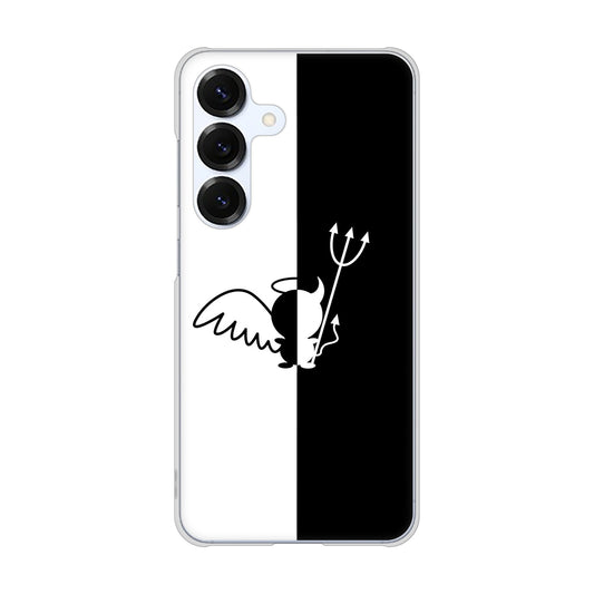 Galaxy S25 SCG31 au 高画質仕上げ 背面印刷 ハードケース 【027 ハーフデビット】