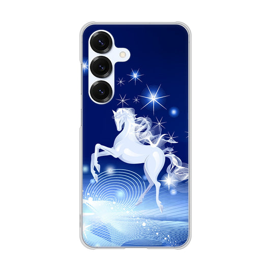 Galaxy S25 SCG31 au 高画質仕上げ 背面印刷 ハードケース 【436 ペガサス】