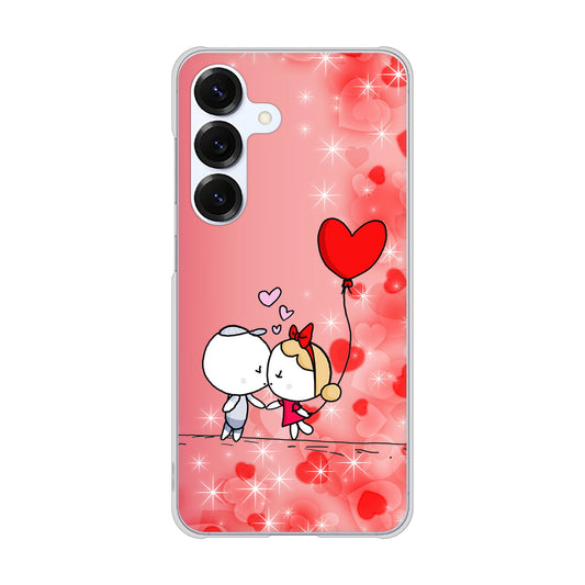 Galaxy S25 SCG31 au 高画質仕上げ 背面印刷 ハードケースカップル