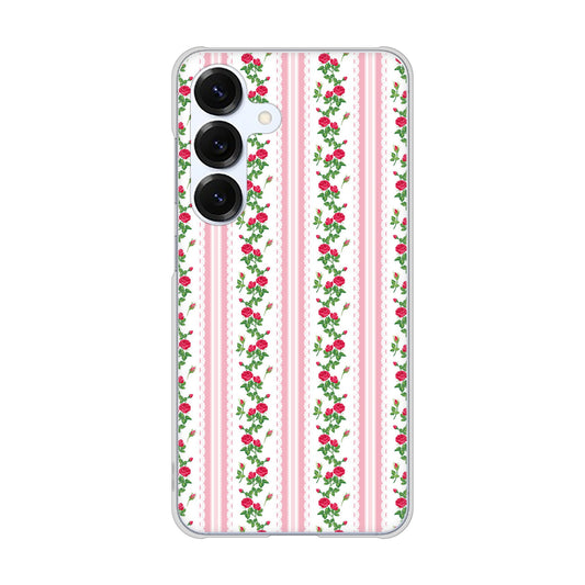 Galaxy S25 SCG31 au 高画質仕上げ 背面印刷 ハードケースイングリッシュガーデン