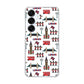 Galaxy S25 SCG31 au 高画質仕上げ 背面印刷 ハードケース 【EK811 ロンドンの街】