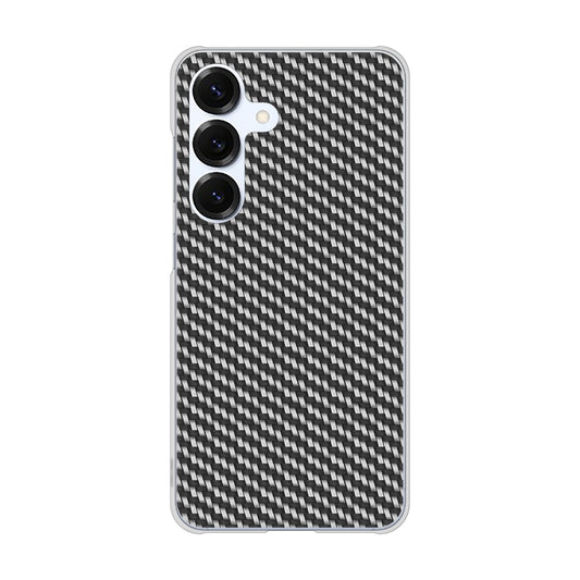 Galaxy S25 SCG31 au 高画質仕上げ 背面印刷 ハードケースカーボン