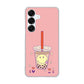 Galaxy S25 SCG31 au 高画質仕上げ 背面印刷 ハードケーススイーツイラスト