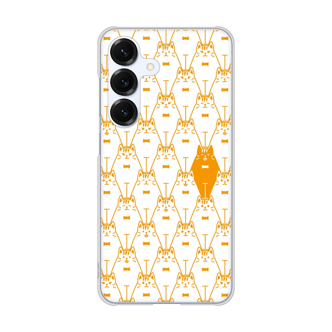 Galaxy S25 SCG31 au 高画質仕上げ 背面印刷 ハードケースパターンアニマル