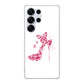 Galaxy S25 Ultra SCG32 au 高画質仕上げ 背面印刷 ハードケース 【387 薔薇のハイヒール】