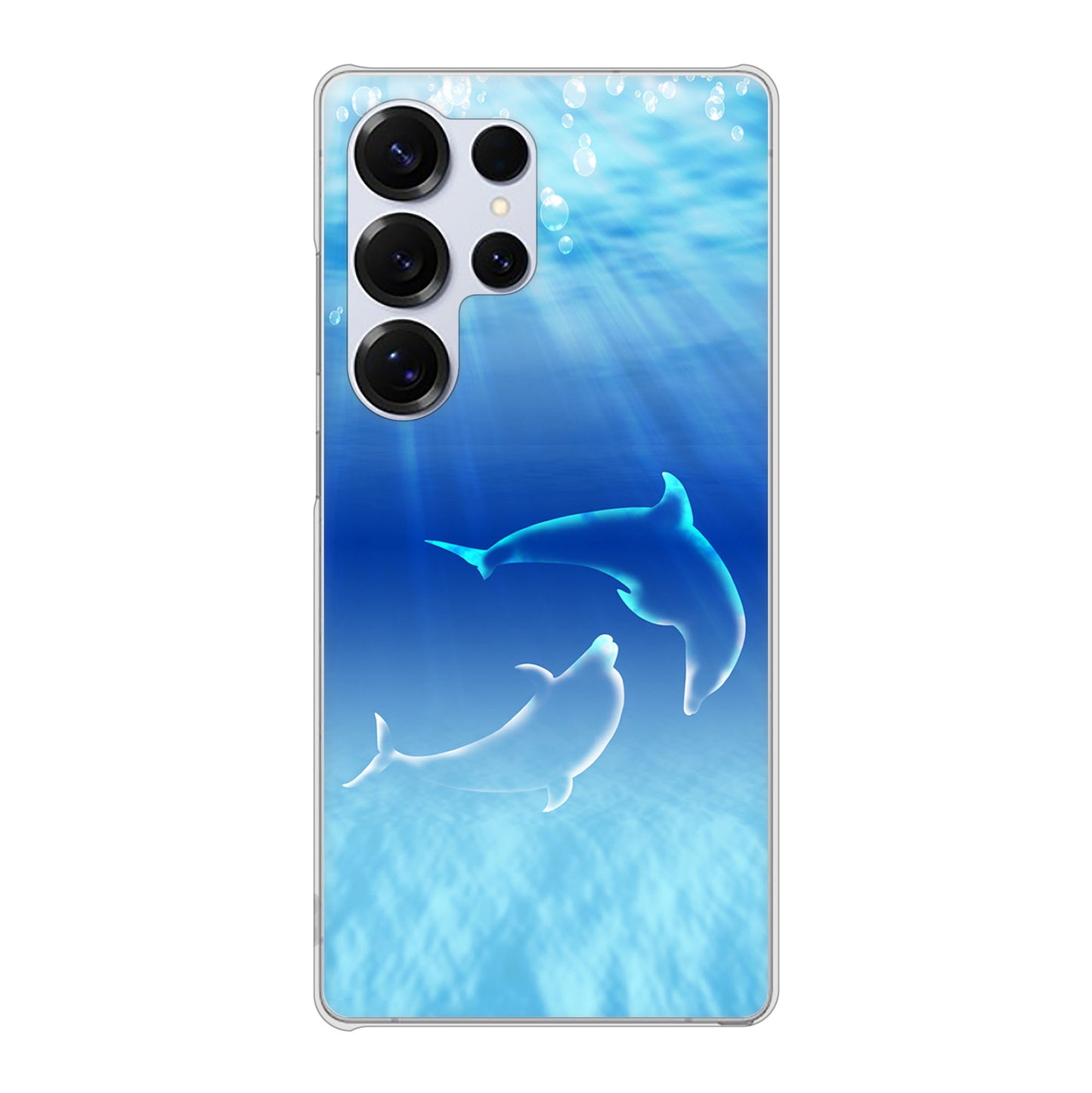 Galaxy S25 Ultra SCG32 au 高画質仕上げ 背面印刷 ハードケース海の守り神
