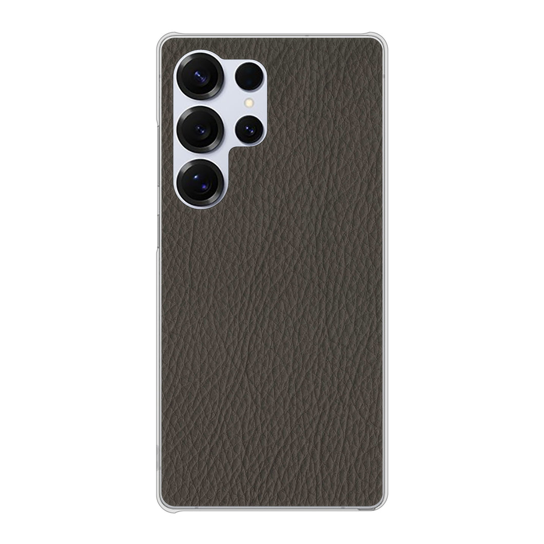 Galaxy S25 Ultra SCG32 au 高画質仕上げ 背面印刷 ハードケースレザー風