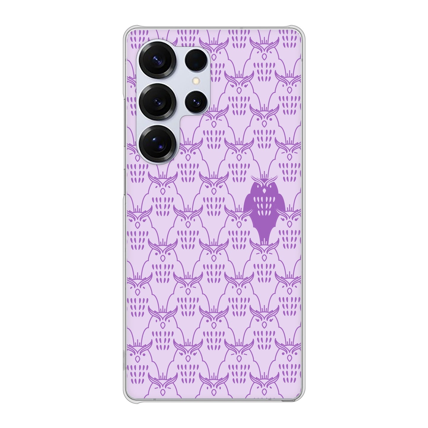 Galaxy S25 Ultra SCG32 au 高画質仕上げ 背面印刷 ハードケースパターンアニマル