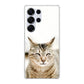 Galaxy S25 Ultra SCG32 au 高画質仕上げ 背面印刷 ハードケース 【VA801 笑福ねこ】