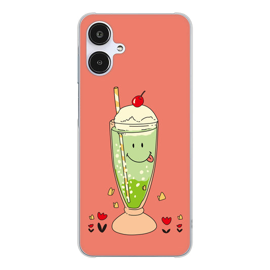 Galaxy A25 5G SCG33 au 高画質仕上げ 背面印刷 ハードケーススイーツイラスト