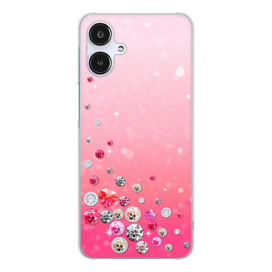 Galaxy A25 5G SCG33 au 高画質仕上げ 背面印刷 ハードケーススワロデコ風プリント