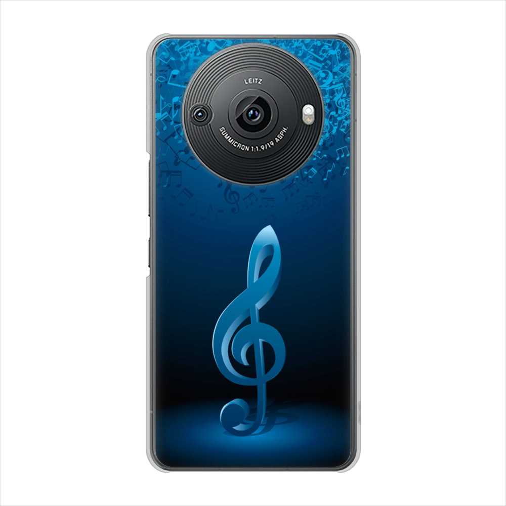 AQUOS R8 pro SH-51D docomo 高画質仕上げ 背面印刷 ハードケース音符