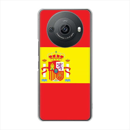 AQUOS R8 pro SH-51D docomo 高画質仕上げ 背面印刷 ハードケース国旗