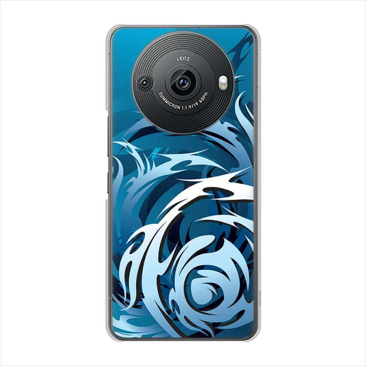 AQUOS R8 pro SH-51D docomo 高画質仕上げ 背面印刷 ハードケース 【731 ドラゴンサークル】